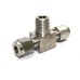 SS Tee Male Branch Connector Compression OD Fitting Stainless Steel 304